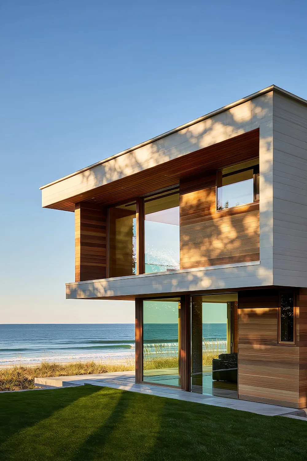 Main exterior view of seaside serenity