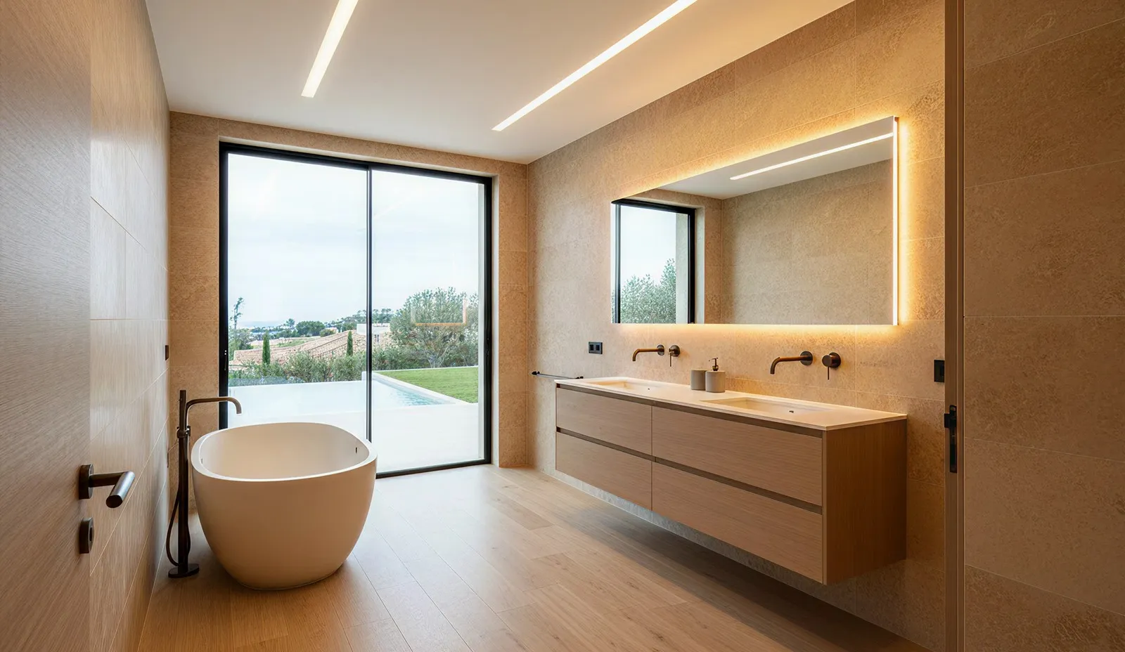 westbury residence, bathroom