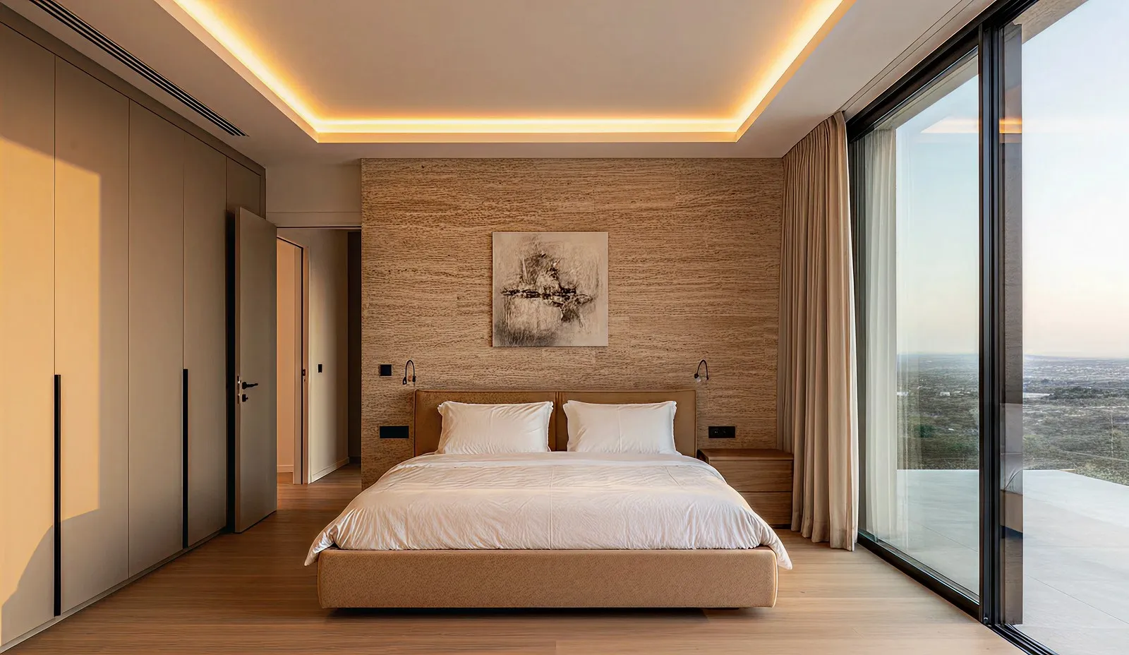 westbury residence, bedroom